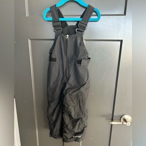 Columbia Kids Black snow bibs